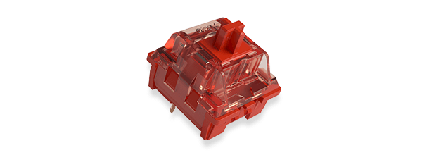 Akko CS Switch Radiant Red – 火焰红轴